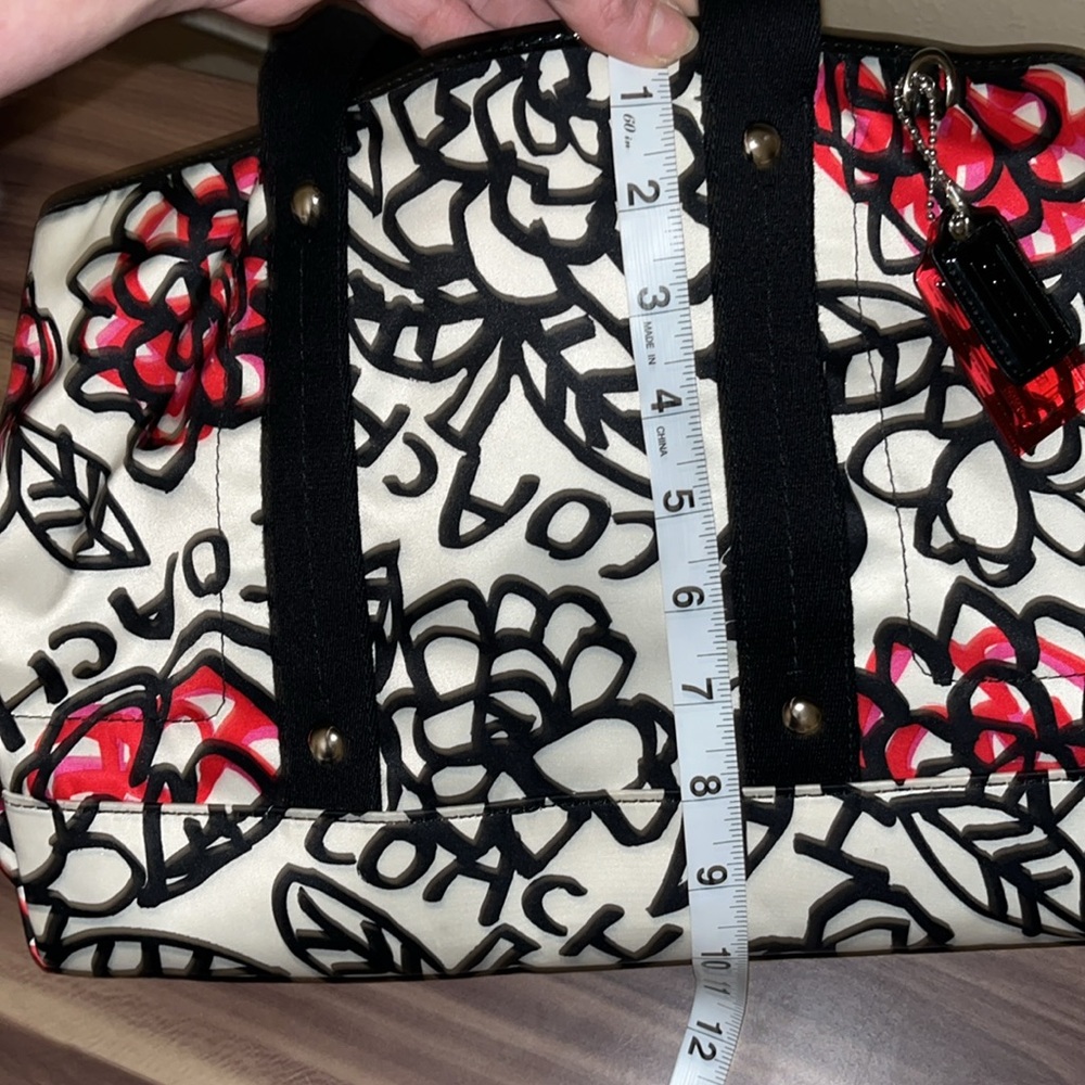 Coach Poppy Kyra Daisy medium tote bag C 1194-F16583 - Picture 14 of 16